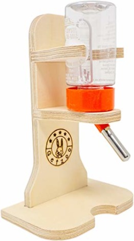 Getzoo Tränke aus Holz + Classic® Trinkflasche 75 ml - 1